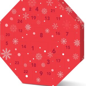 Yankee Candle Advent Calendar 2025 Wreath | Scented Candles Gift Set | 24 Scented Tea Lights and 1 Tea Light Holder | Gifts for Women