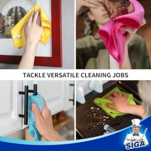 MR.SIGA Microfibre Cleaning Cloth, Pack of 24, Size:12.6" x 12.6" (32X32CM)