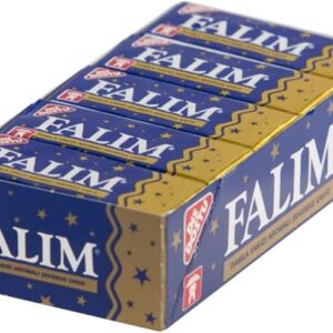 Falım Flavored Sugar-Free Mastic Gum Chewing Gum 500 pcs (5pcs in each pack, 100 packs in total) by Pufai Grocery