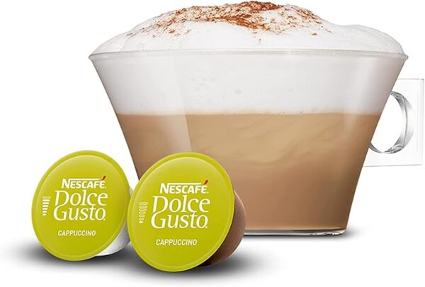 NESCAFÉ Dolce Gusto Cappuccino Coffee Pods (Total 45 Servings) - Image 2