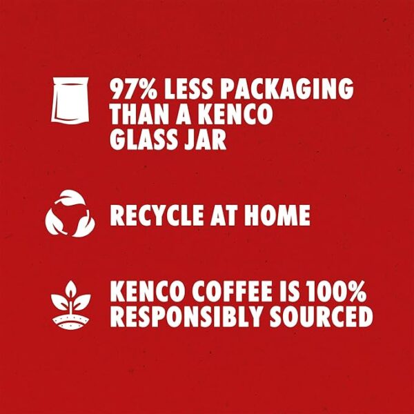 Kenco Decaff Instant Coffee Refill 150G x 5 (750g Total) - Image 2