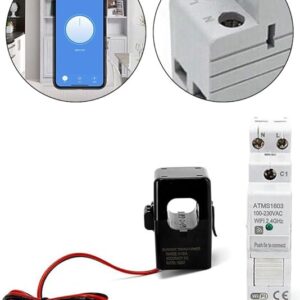 WLAN Compatible for Smart Power Meter Essential Tool for Monitoring Household Electrical Usage