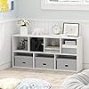 Furinno Luder 7-Cube Reversible Open Shelf, White