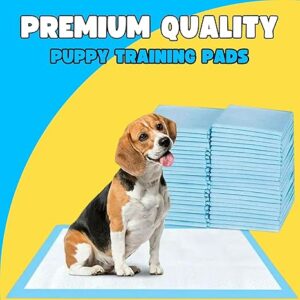 50 x Bazaar Large Puppy Pads 60x60cm Disposable Puppy Training Pads | Highly Absorbent Leak-Proof Dog Training Pads | Premium