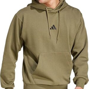 adidas Men's Essentials Feelcozy Fleece Hoodie Hooded Sweatshirt (pack of 1)