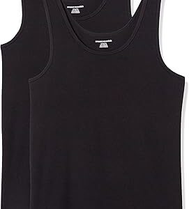 Amazon Essentials Women's Slim-Fit Vest, Pack of 2