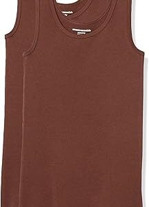 Amazon Essentials Women's Slim-Fit Vest, Pack of 2